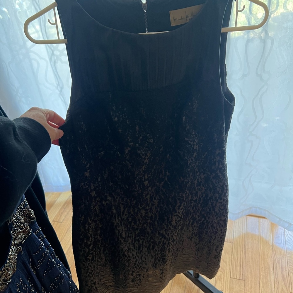 Nicole Miller Elegant Black Dress